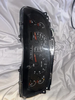 2002-2003 Ford F250 F350 Excursion Speedometer Instrument Cluster Gauge tach Oem - Image 1 of 3