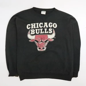 Sudadera Vintage Chicago Bulls Cuello Redondo Talla 2XL Años 90 NBA - Imagen 1 de 14