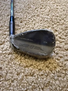 Titleist SM10 Vokey RH Jet Black Wedge 50 Degrees 50.08F - F-Grind - Lamkin Grip - Picture 1 of 8