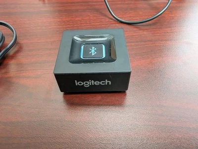 Logitech Bluetooth Audio Adapter Receiver for Wireless Streaming 980-000910 - Image 1 of 4
