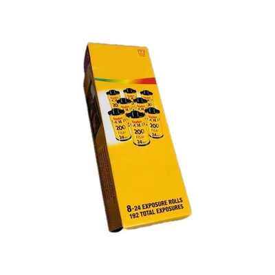 Kodak 8-Roll Pack Gold 200 35mm 24 Exposures- 192 Total- Expired 12/03 - Image 1 of 4