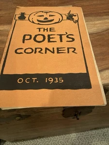 Booklet/“The Poet’s Corner”/Oct 1935-There Is An Order Form From NY/$1.00.., - Picture 1 of 4