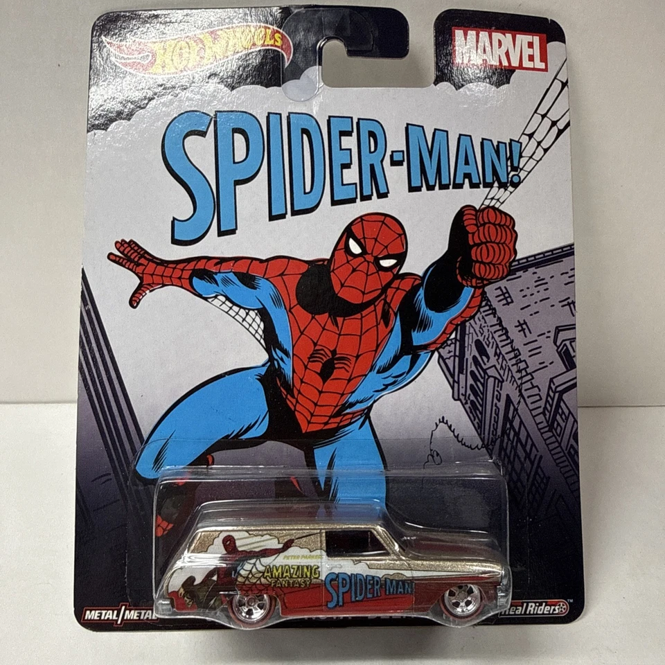 Chevy Nova Hot Wheels Marvel Spider-Man '64 ¡Entrega 2014! Foto 1 de 1