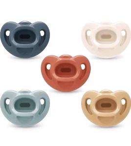 Chupete cómodo atemporal NUK | 100 % silicona, diseño de una pieza | sin Bpa, suave - Imagen 1 de 9