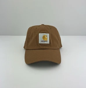 Gorra de béisbol de lona marrón talla única Carhartt para hombre - L/XL - Imagen 1 de 11