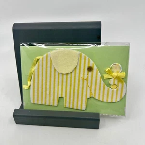 Lot of 2 HALLMARK GREETING CARDS Blank Mixed Media 3D Gift Small Cute Baby NOS - Picture 1 of 4