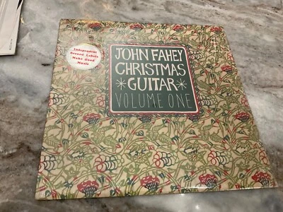 JOHN FAHEY LP CHRISTMAS GUITAR VOL. ONE  1982 Varrick Rec. VR-002 Mint in Shrink Foto 1 de 4