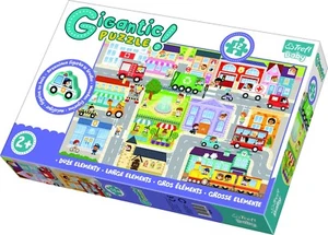 Trefl Gigantic In The Small Town Figurine Baby Toddler Floor Jigsaw Puzzle NEW - Picture 1 of 2