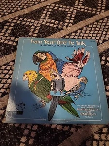 Train Your Bird to Talk 14 Lessons Plus Training Method Vinyl LP (1976 Pet 3137) - Picture 1 of 5