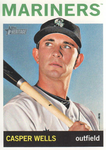 2013 Topps Heritage Baseball #186 Casper Wells 