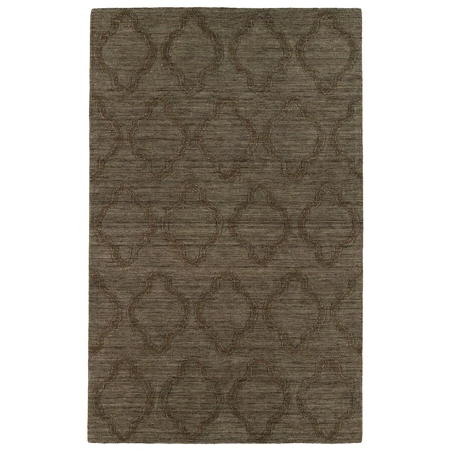 Kaleen Rugs IPM02 Imprints Modern Area Rug, Chocolate, 2'x3' - IPM02-40-23 - Image 1 of 1