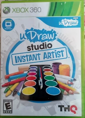 U Draw Xbox 360 Studio Instant Artist Complete Manual Simulation Video Game - Image 1 of 2