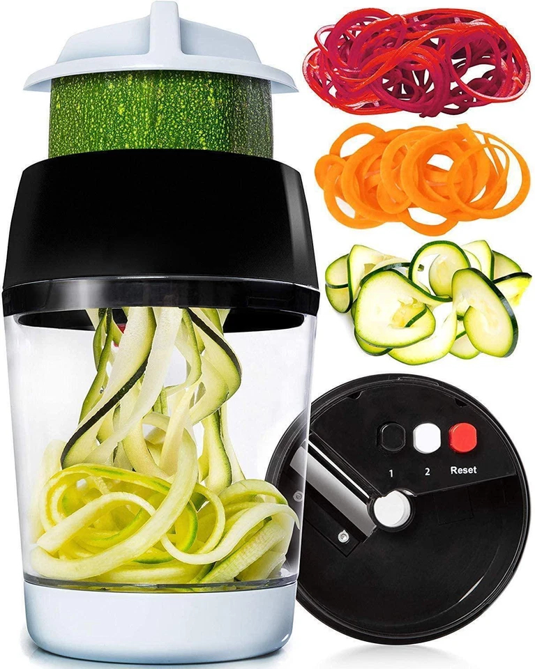 Spiral Slicer Spiralizer Vegetable Cutter Carrot Zucchini Noodle Spaghetti Maker