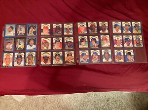 MLB 1986 Donruss & 1988 Donruss Diamond Kings 35 Card Lot HOFer’s, All-Stars NM+