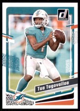 2023 Donruss Base #190 Tua Tagovailoa - Miami Dolphins