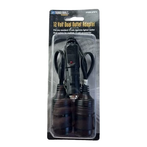 Thunderbolt Magnum 12 Volt Dual Automotive Outlet Adapter NEW - Picture 1 of 2