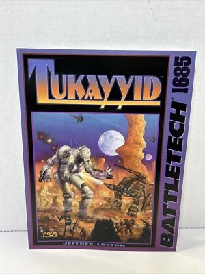 FASA Corporation - Battletech 1685: TUKAYYID Scenario Pack Softcover (1994) J2 - Image 1 of 2