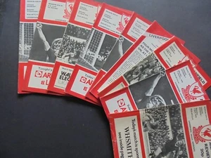 1978/1979 LIVERPOOL HOME PROGRAMMES CHOOSE FROM LIST - Picture 1 of 18