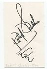 Robert Shields Signed 3x5 Index Card Autographed Signature Mime