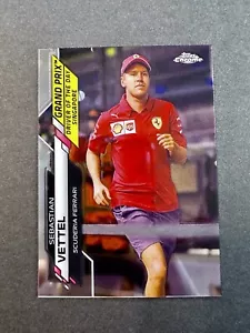 2020 Topps Chrome Formula 1 Sebastian Vettel F1 Ferrari #168 Seb DOTD - Picture 1 of 3
