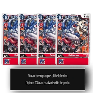 Deltamon - BT6-012 C - Digimon TCG Card - Red Playset - Picture 1 of 1