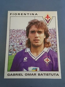 Gabriel Batistuta Rookie Card RC - Panini Calciatori 1991-92 Sticker - Great Con - Bild 1 von 3
