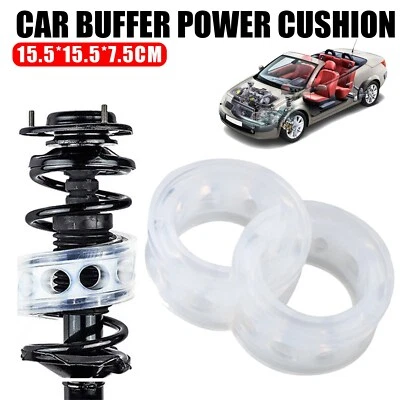 2PCS Car Rubber Shock Absorber Auto Spring Bumper Buffer Power Cushion Type-B - Image 1 of 4