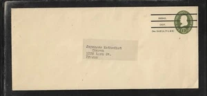 US Precancel Envelope: CA Fresno - 3a4 O 30 43; Used - Picture 1 of 1