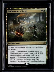 Hollowmurk Siege - 192 - TDM - NM - MTG Magic the Gathering - Picture 1 of 1