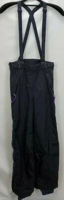 Pantalones Patagonia Mujer Esquí Snowboard Talla 8 S Negros Tirantes Forrados Invierno Nieve Foto 1 de 4