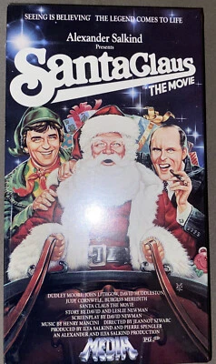 Santa Claus the Movie VHS Dudley Moore 1985 Christmas BRAND NEW FACTORY SEALED  - Image 1 of 3