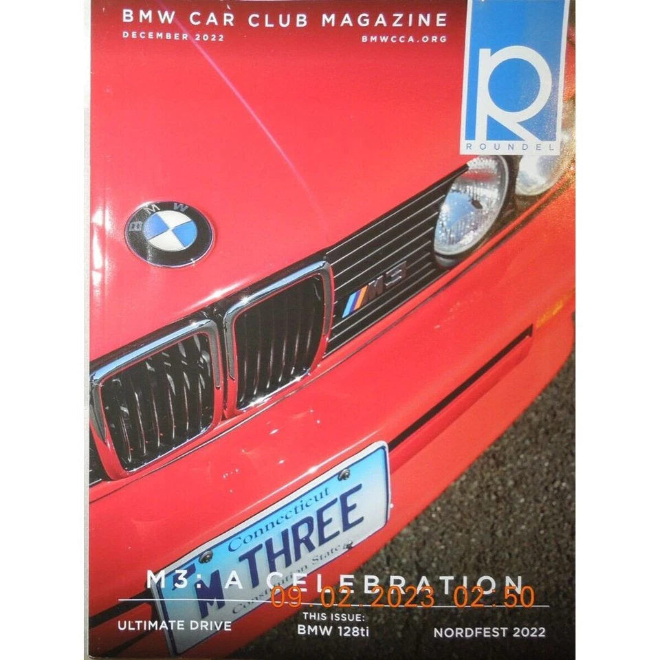BMW CAR CLUB MAGAZINE roundel M3: A CELEBRATION nordfest 2022 ULTIMATE DRIVE - Image 1 of 1