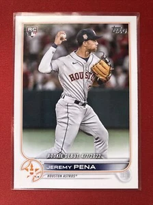 Jeremy Pena Rookie Debut 2022 Topps Update #US276 Astros RC - Picture 1 of 2