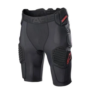 ALPINESTARS BIONIC PRO PROTECTION SHORTS NERO ROSSO - Imagen 1 de 1