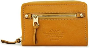 DAKOTA Bi-fold Wallet Genuine Leather Women's DA34081 Moderno Mustard New - Picture 1 of 3