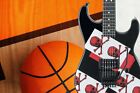 Wall Art Guitar Display Décor Panes - Basket Ball Hoops 2027