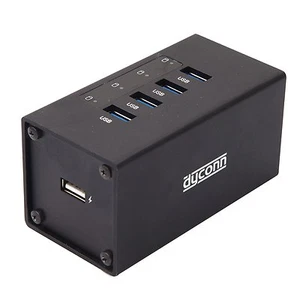 Dyconn Power Hub SuperSpeed 5 porte 1-5 A solo ricarica grado industriale USB 3.0 - Foto 1 di 1