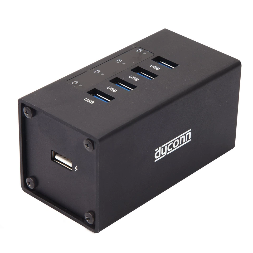 Dyconn Power Hub SuperSpeed 5-Port 1-5A Charging Only Industrial Grade USB 3.0  - Image 1 of 1