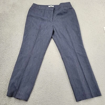 Pantalones chinos Kasper para mujer 16P azul rendimiento medidas 38x28 Foto 1 de 4