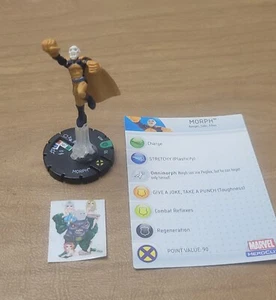 =HeroClix Marvel MUTATIONEN UND MONSTERS Morph 020 mit Karte= - Bild 1 von 1