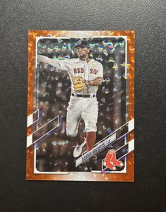 2021 Topps Xander Bogaerts Orange Foil 96/299 #476