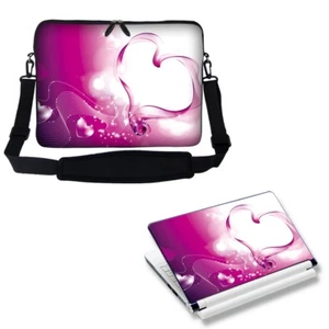 Neoprene Laptop Bag w Shoulder Strap & Matching Skin Fit up to 13.3" 832 - Picture 1 of 4