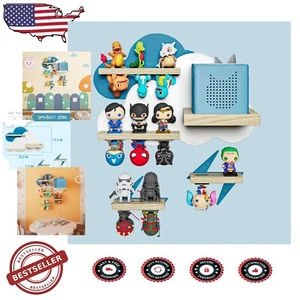 Magnetic Cloud Shelf for Tonie Characters – Cute Nursery Decor and Organization - Picture 1 of 9
