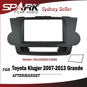 CP Double Din Facia Kit Fascia Dash Plate For Toyota Kluger Grande 2007-2013 - Bild 1 von 1