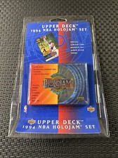 1993-94 Upper Deck HOLOJAM Basketball (36) Card Full Set - Factory Sealed