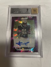 2017 Panini Prizm Purple Crystals Prizm Alvin Kamara Autograph/75 (RC) POP 1