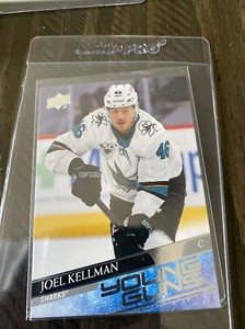 Joel Kellman 2020-21 Upper Deck Series 2 #498 Young Guns Rookie RC (Sharks)