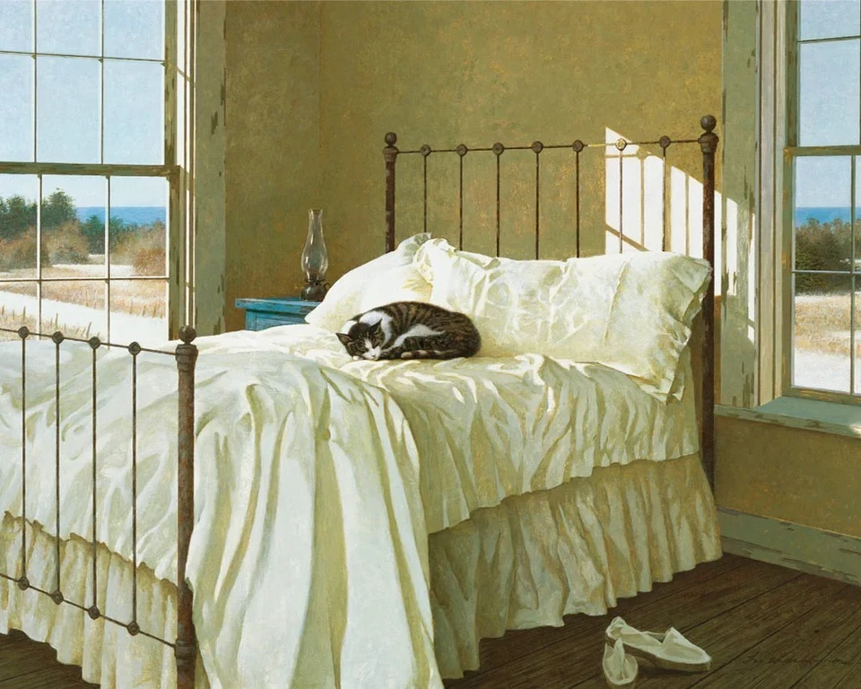 Lazy Afternoon, Zhen Huan Lu, Wall Decor Home Art Print  11" x 14" 182 - Image 1 of 1