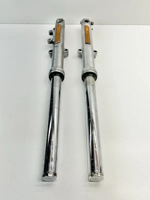 Harley Davidson Dyna Super Glide 2000-2003 tubo de horquilla bajo izquierdo derecho *NECESITA SELLOS* Foto 1 de 4