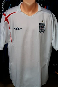 Vintage Old England Umbro 2005/2007 Home Shirt Jersey Kit Top Size Xxl - Picture 1 of 8